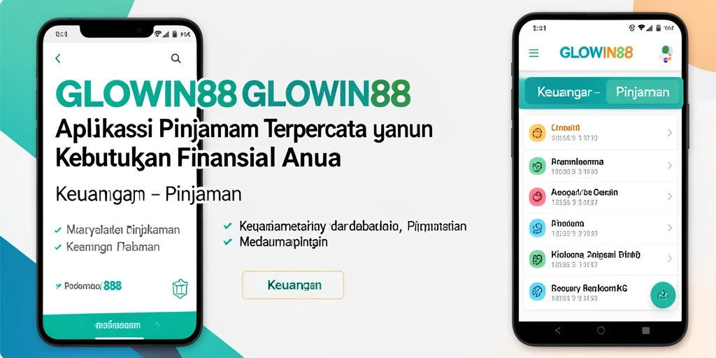 Antarmuka pengguna GLOWIN88 yang intuitif dan mudah digunakan.