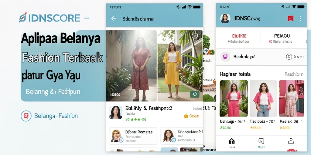 Tampilan antarmuka pengguna IDNSCORE yang menarik dan fungsional.