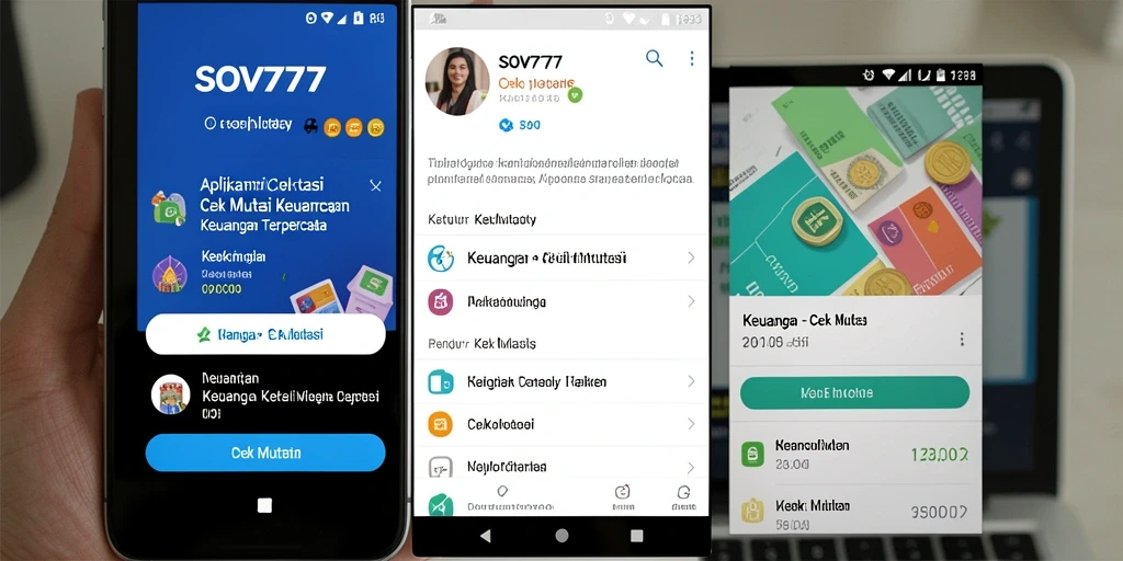 Tampilan antarmuka SOV777 menunjukkan semua transaksi dengan jelas dan mudah dipahami.