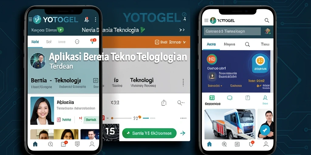 Antarmuka aplikasi YOTOGEL yang informatif dan interaktif.