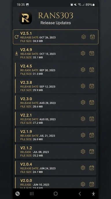 Riwayat Versi Aplikasi rans303 untuk Pengguna Android